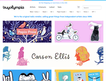 Tablet Screenshot of buyolympia.com